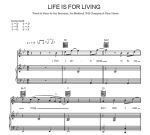 Life is for Living