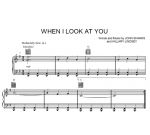 When I Look At You