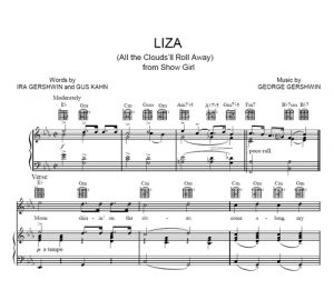 Liza - George Gershvin - partitura - Purple Market Area